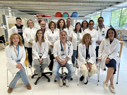 Equip de la Unitat de Fractures per Fragilitat (UFLS) d'Osona